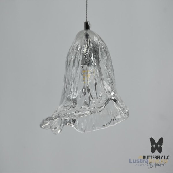 Люстра Glass Campanula Silver Leaf Люстра Glass Campanula Silver Leaf