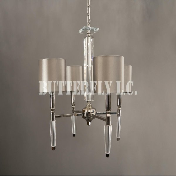 Люстра 120/4 Clear Nickel