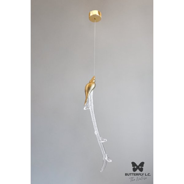 Люстра Shell 107/Handmade Branch Brass