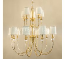 Люстра 9868/10+5 Gold Люстра 9868/10+5 Gold