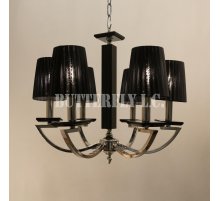 Люстра 803/6 Sh Black Nickel Люстра 803/6 Sh Black Nickel