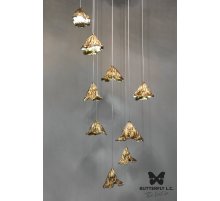 Люстра Campanula 116*5+117*4/Brass