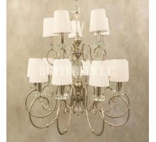 Люстра 1031/10+5 Nickel