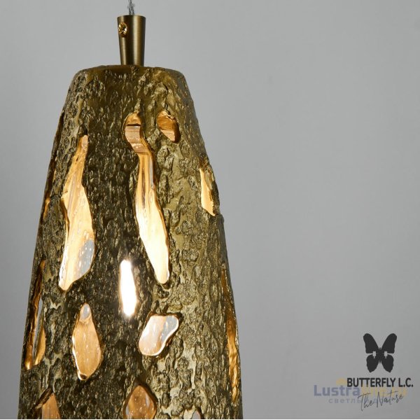 Люстра Bark Single Brass