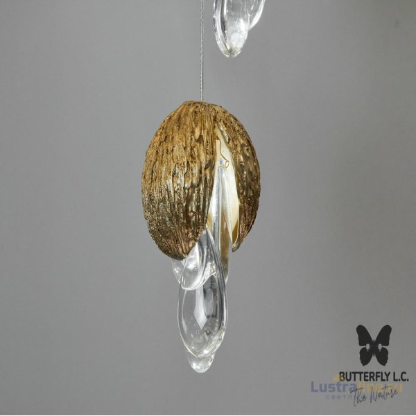 Люстра Wallnut B/Brass