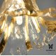 Люстра Glass Campanula Gold Leaf