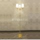 Торшер 103/3F Gold