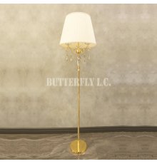 Торшер 102/3F Gold