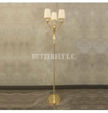 Торшер 1021/3F Gold