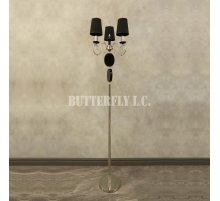 Торшер 1031/3F Black Nickel
