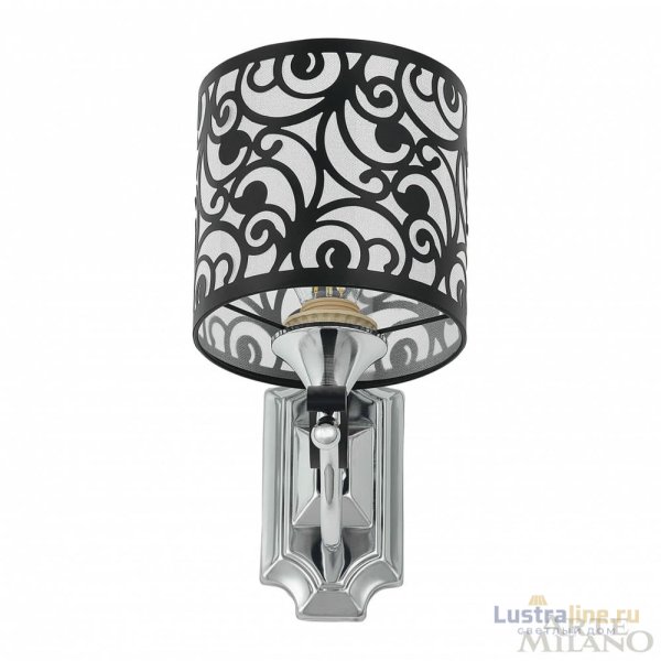 Бра Arte Milano Florentia-4957 304957/1W Bk/Ni Бра Arte Milano Florentia-4957 304957/1W Bk/Ni