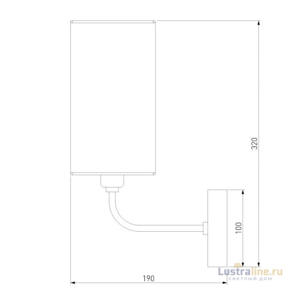 Бра Eurosvet Purezza 60128/1 золото