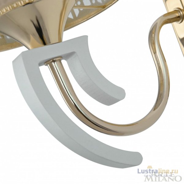 Бра Arte Milano Florentia-8857 308857/1W Wh/Gd