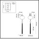 Бра Odeon Light Modern 5432/1W