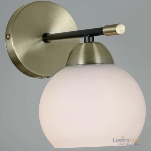 Бра Illumico IL0446-1WSQ-24 BK AB LIBRA Бра Illumico IL0446-1WSQ-24 BK AB LIBRA