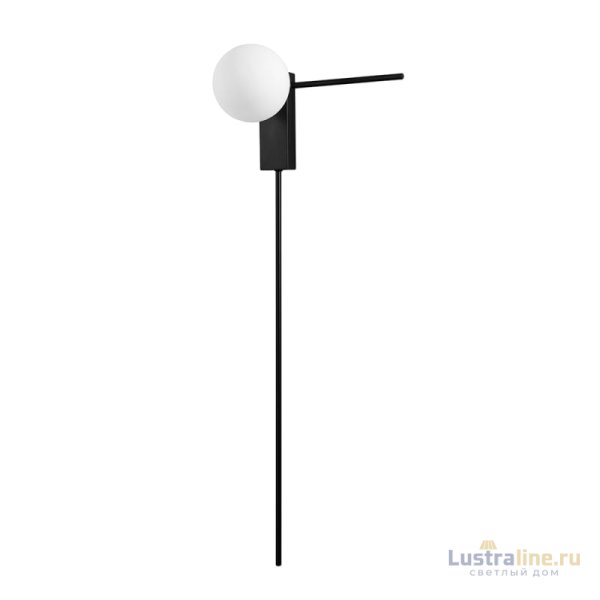 Бра Crystal Lux LORO AP1 V2 BLACK