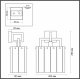 Бра Odeon Light Edera 4976/1W УЦ