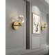 Бра Delight Collection Crystal rock II 9701W/1 brass