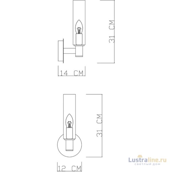 Бра Divinare Barolo 2654/17 AP-1