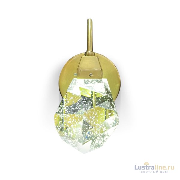 Бра Delight Collection Crystal rock MD-020B-wall gold Бра Delight Collection Crystal rock MD-020B-wall gold