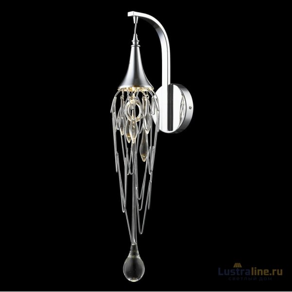 Бра Delight Collection Goddess Tears W68009S-1 chrome