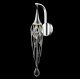 Бра Delight Collection Goddess Tears W68009S-1 chrome