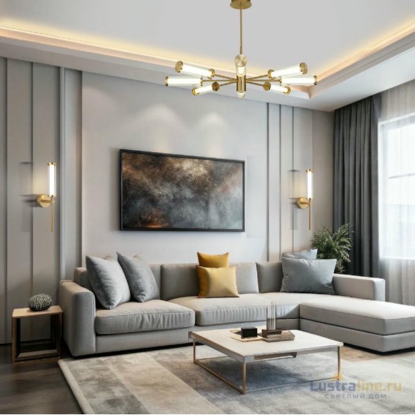 Бра Eurosvet Stark 50387 LED латунь a067955 Бра Eurosvet Stark 50387 LED латунь a067955