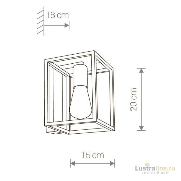 Бра Nowodvorski Crate 9046 Бра Nowodvorski Crate 9046