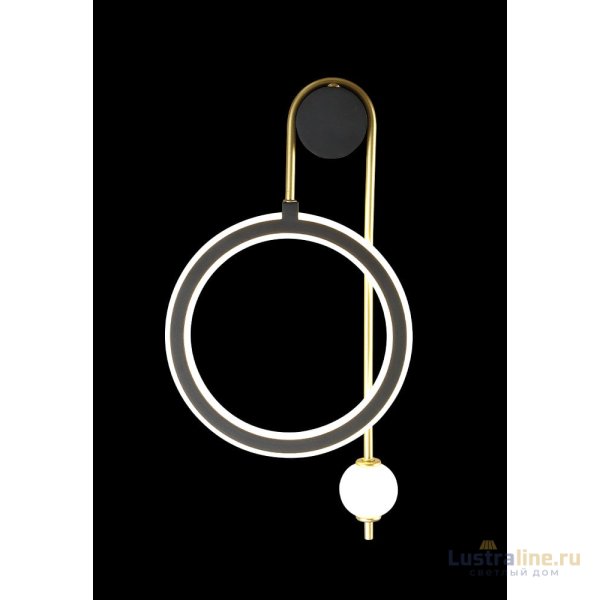 Бра Crystal lux CORIDA AP25W LED BLACK/GOLD Бра Crystal lux CORIDA AP25W LED BLACK/GOLD