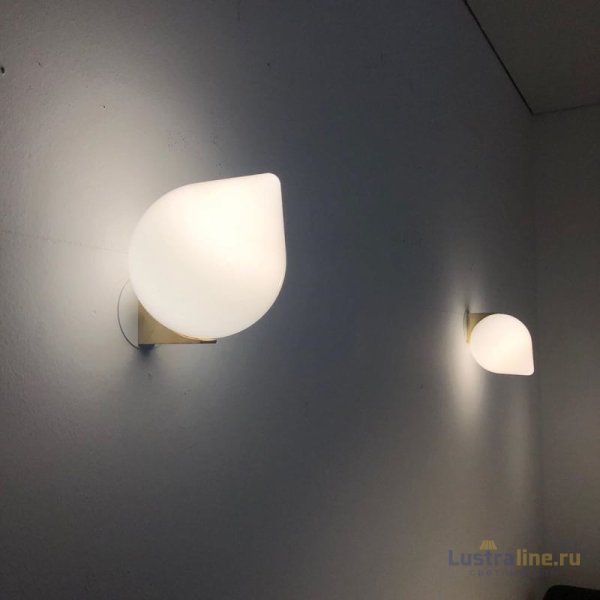 Бра iLamp Cento 9572W/1-D300 BR-WH Бра iLamp Cento 9572W/1-D300 BR-WH