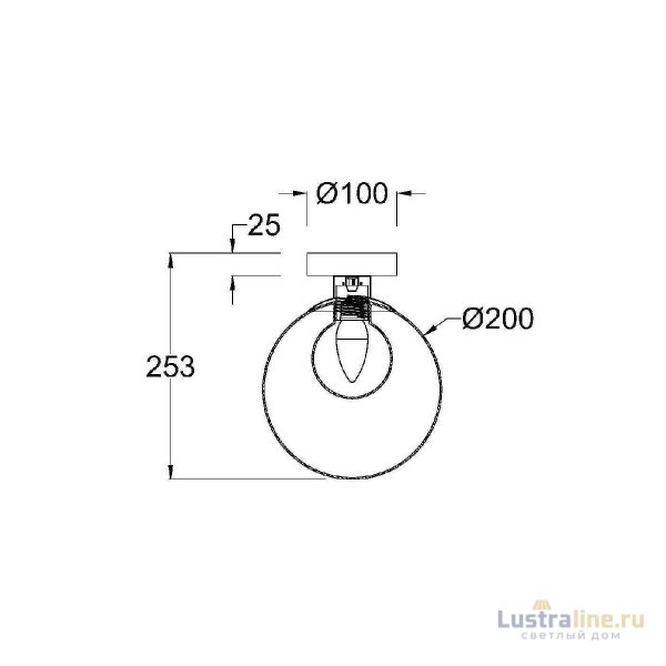 Бра Maytoni Basic form MOD521WL-01G3