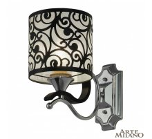 Бра Arte Milano Florentia-4957 304957/1W Bk/Ni