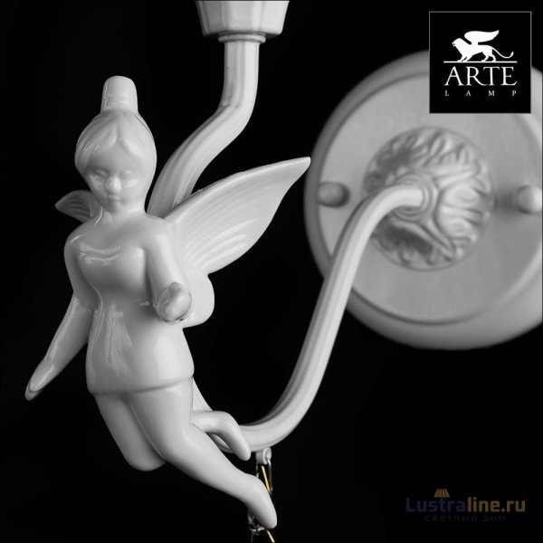 Бра Arte Lamp Angelina A5349AP-1WH Бра Arte Lamp Angelina A5349AP-1WH