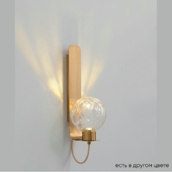 Бра Crystal Lux BELLA AP1 BRASS