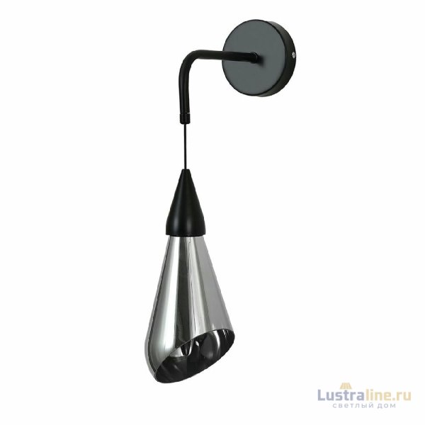 Бра Indigo Riflesso 11049/1W Black V000111L