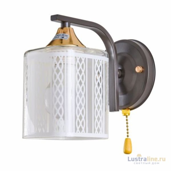 Бра IMEX MD.4092-1-W CF+FGD Бра IMEX MD.4092-1-W CF+FGD