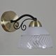 Бра Illumico IL0435-1WSQ-24 BK AB SPICA