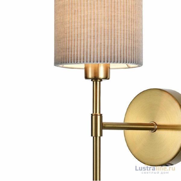 Бра Indigo Plisse 13033/1W Brass V000538 Бра Indigo Plisse 13033/1W Brass V000538