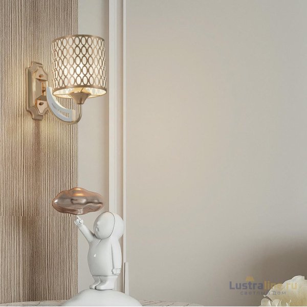 Бра Arte Milano Florentia-3387 303387/1W Wh/Gd Бра Arte Milano Florentia-3387 303387/1W Wh/Gd