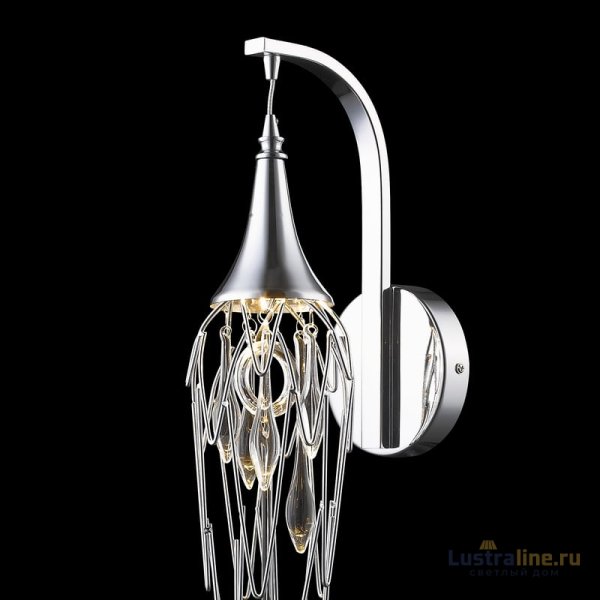 Бра Delight Collection Goddess Tears W68009S-1 chrome