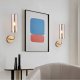 Бра ImperiumLoft Agne Blue Glass Tube 100322-22