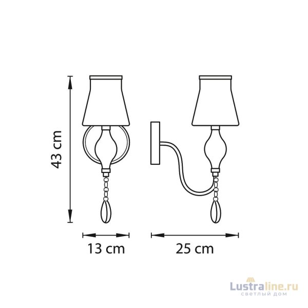 Бра Lightstar Escica 806610 Бра Lightstar Escica 806610