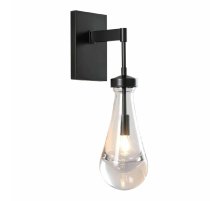 Бра DeLight Collection Raindrop MT9093-1W black brushed gold