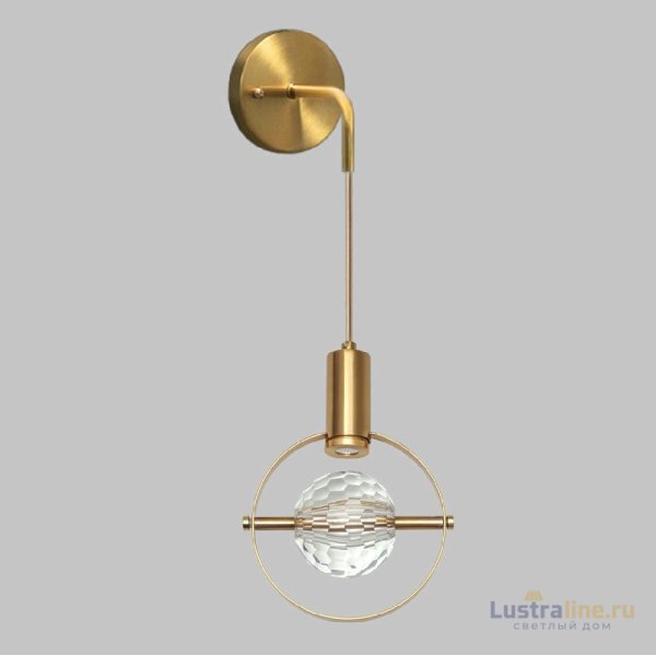 Бра IMEX CR.23454-1-W-GB-LED Бра IMEX CR.23454-1-W-GB-LED