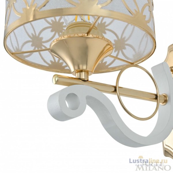 Бра Arte Milano Florentia-3097 303097/1W Wh/Gd Бра Arte Milano Florentia-3097 303097/1W Wh/Gd