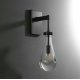 Бра DeLight Collection Raindrop MT9093-1W black brushed gold