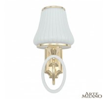 Бра Arte Milano Florentia-2387 302387/1W Wh/Gd