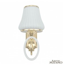 Бра Arte Milano Florentia-2387 302387/1W Wh/Gd