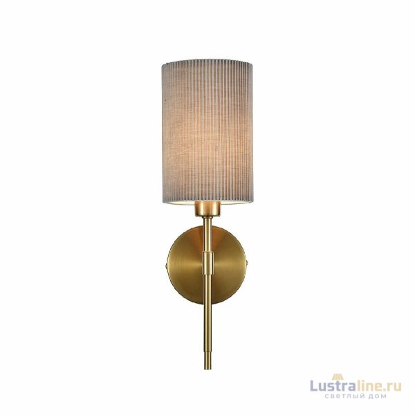 Бра Indigo Plisse 13033/1W Brass V000538 Бра Indigo Plisse 13033/1W Brass V000538