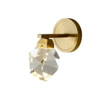 Бра Delight Collection Crystal rock II 9701W/1 brass